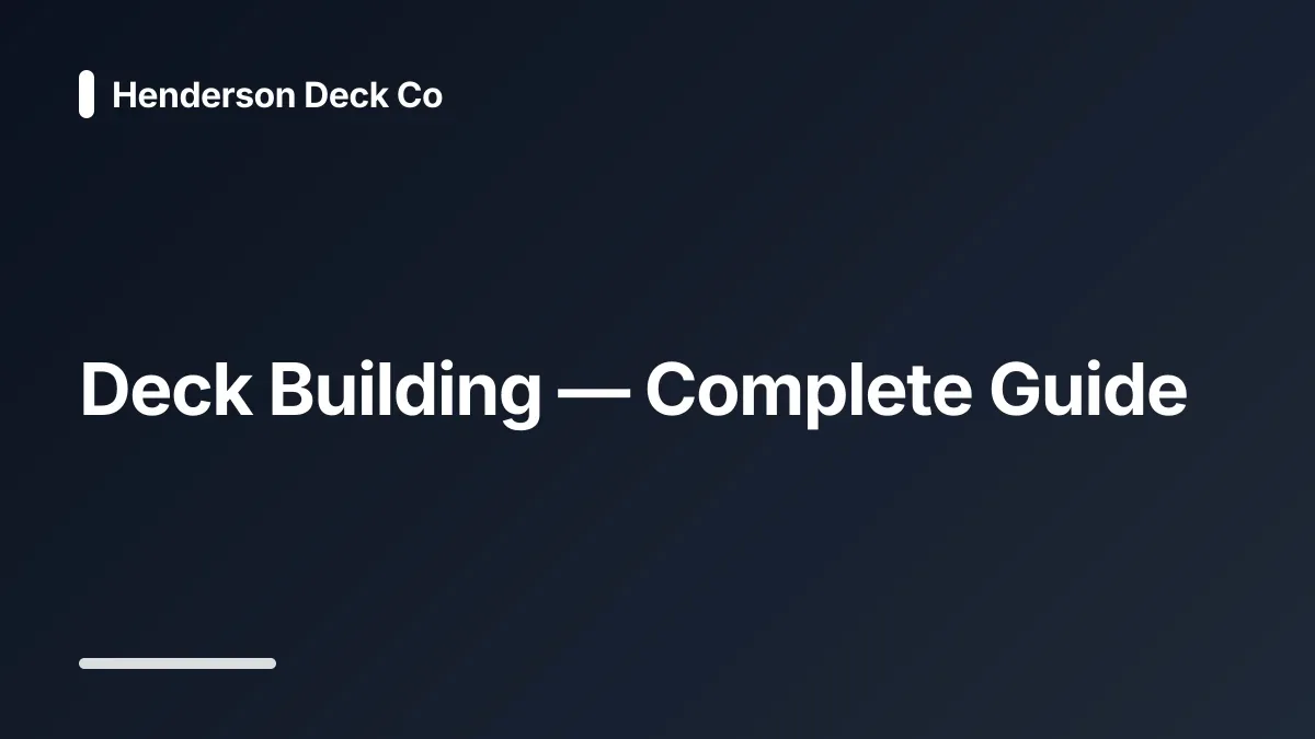 deck ideas